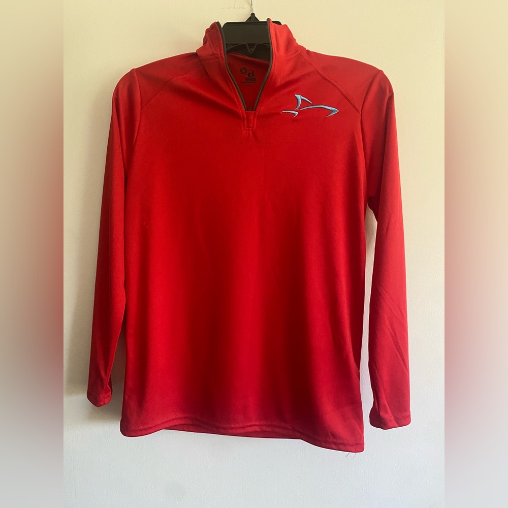 Badger Sport Red Boys Pullover- Size Youth Medium